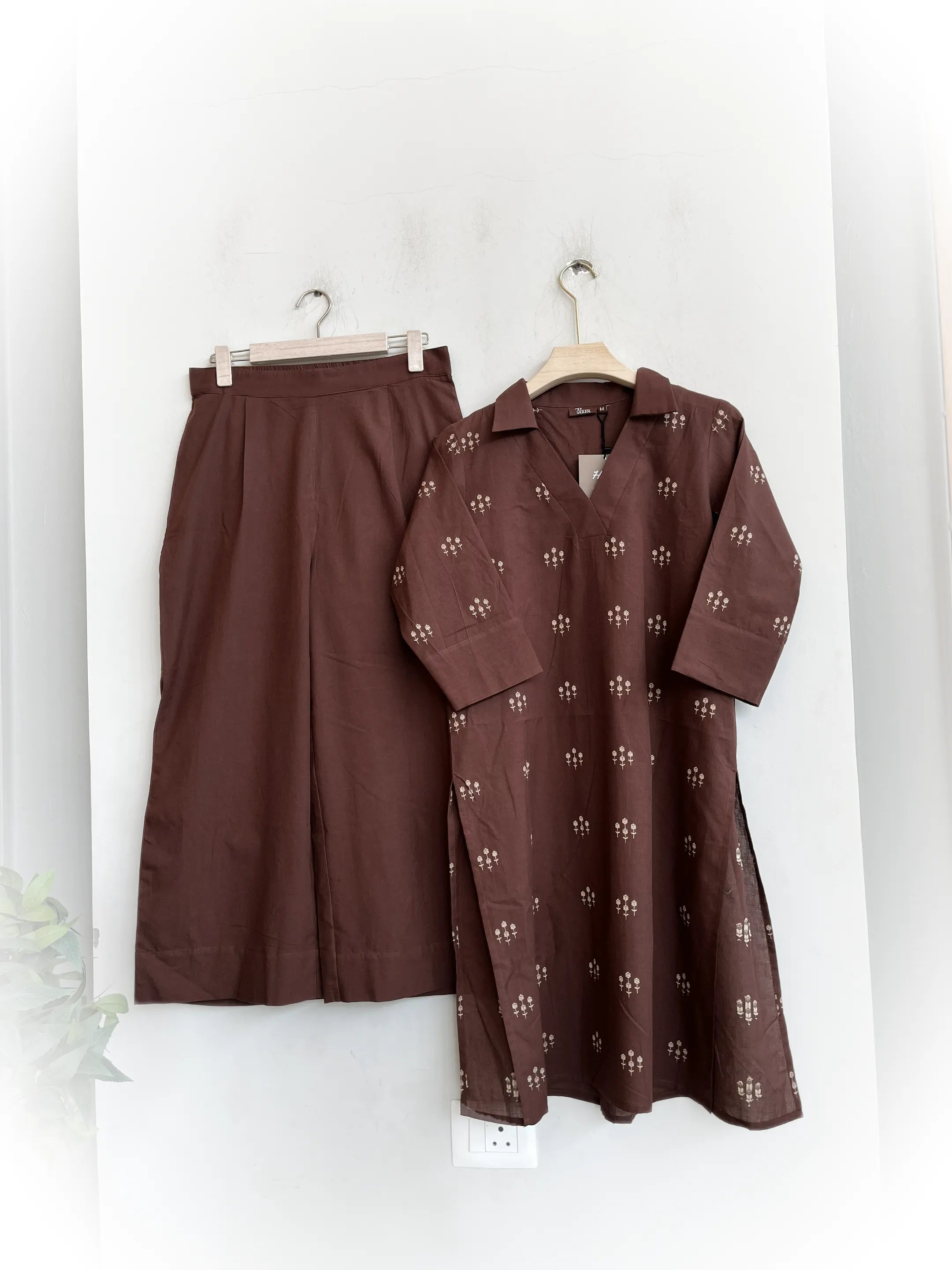 SOUK ELAN CORD SET BROWN