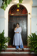 SOUK ZIYA CO-ORD SET - PASTEL BLUE