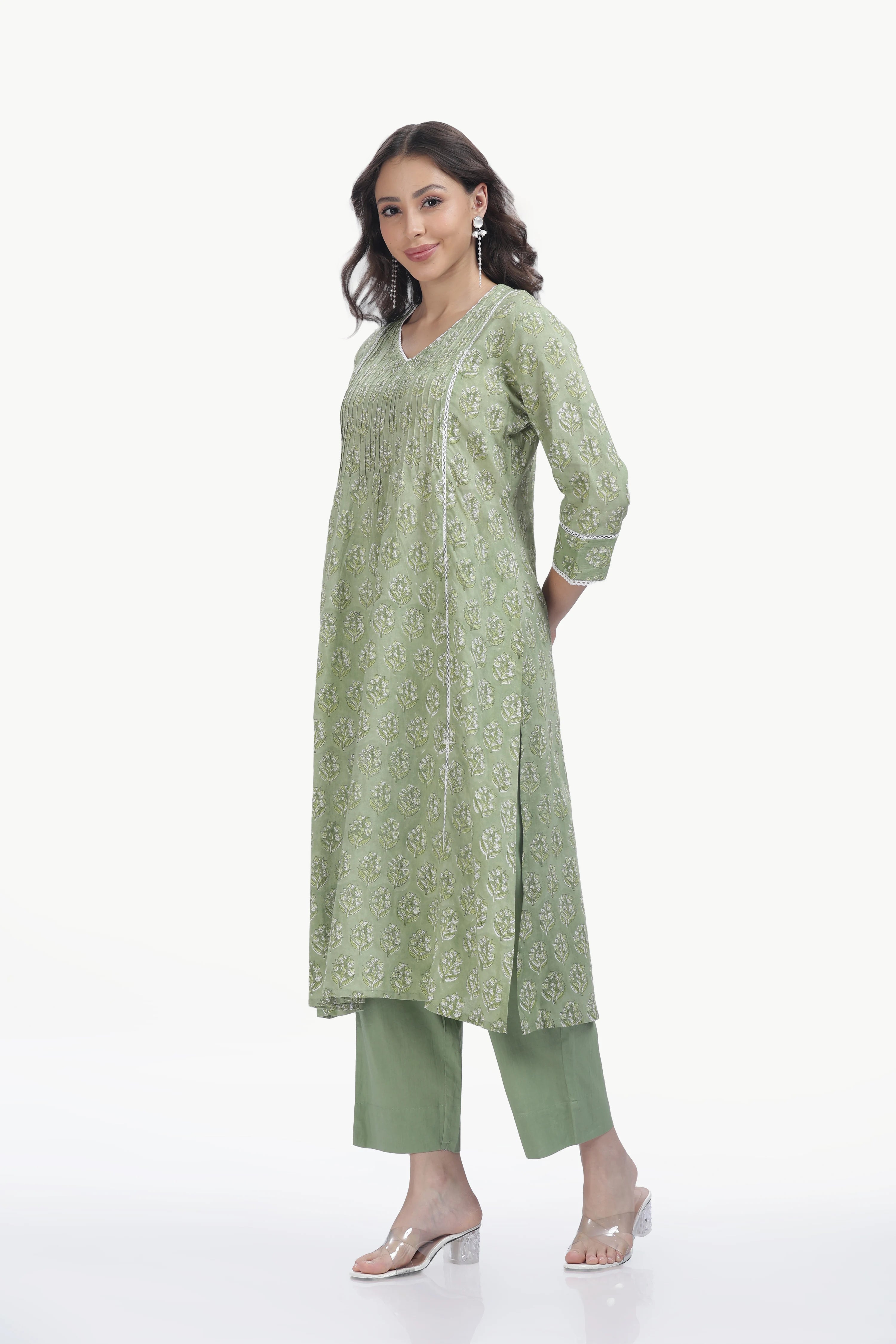 ZARIA SET GREEN