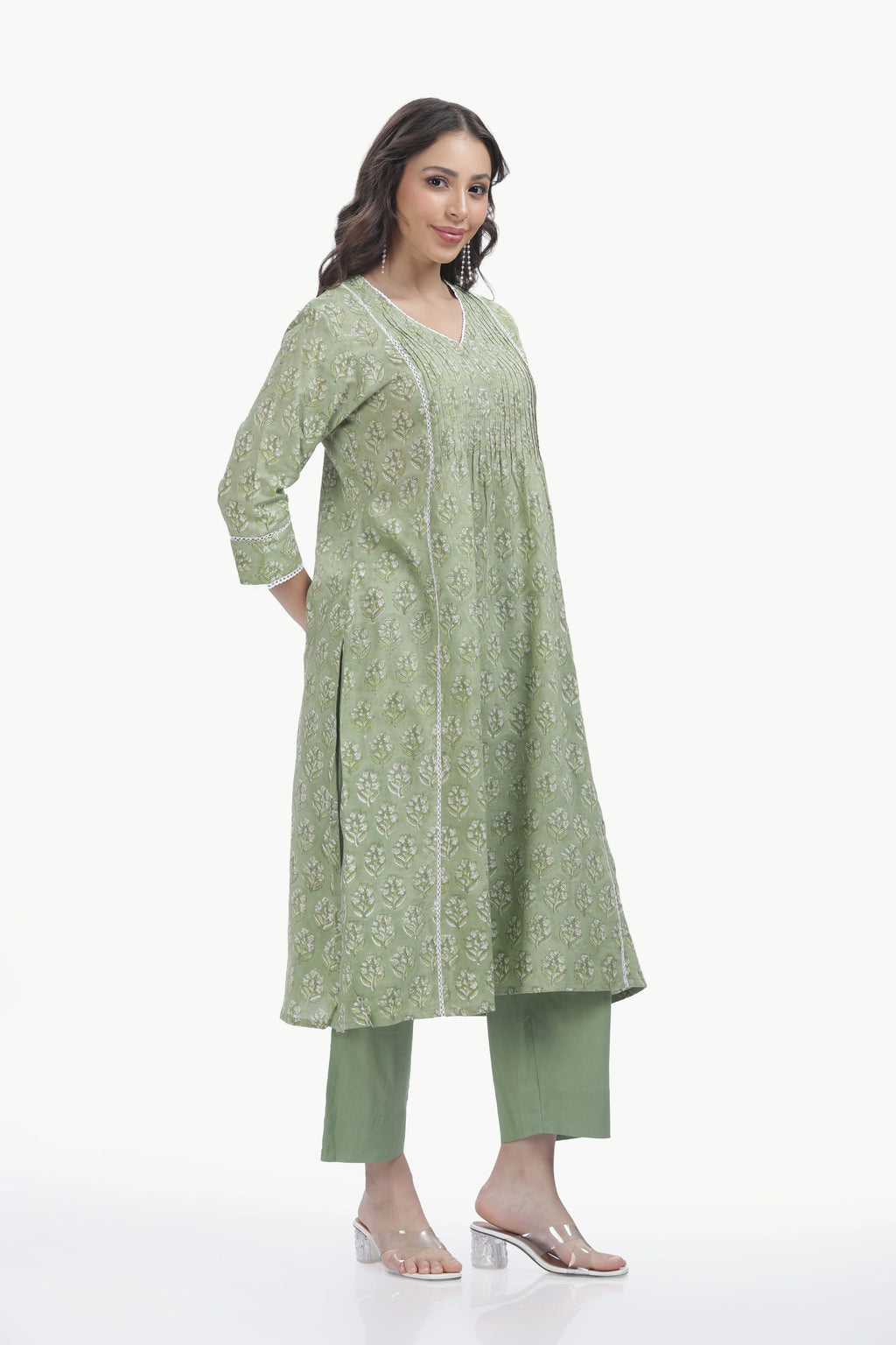 ZARIA SET GREEN