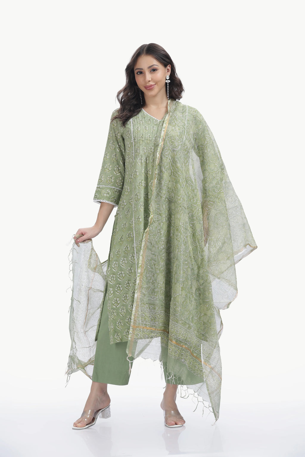 ZARIA SET GREEN