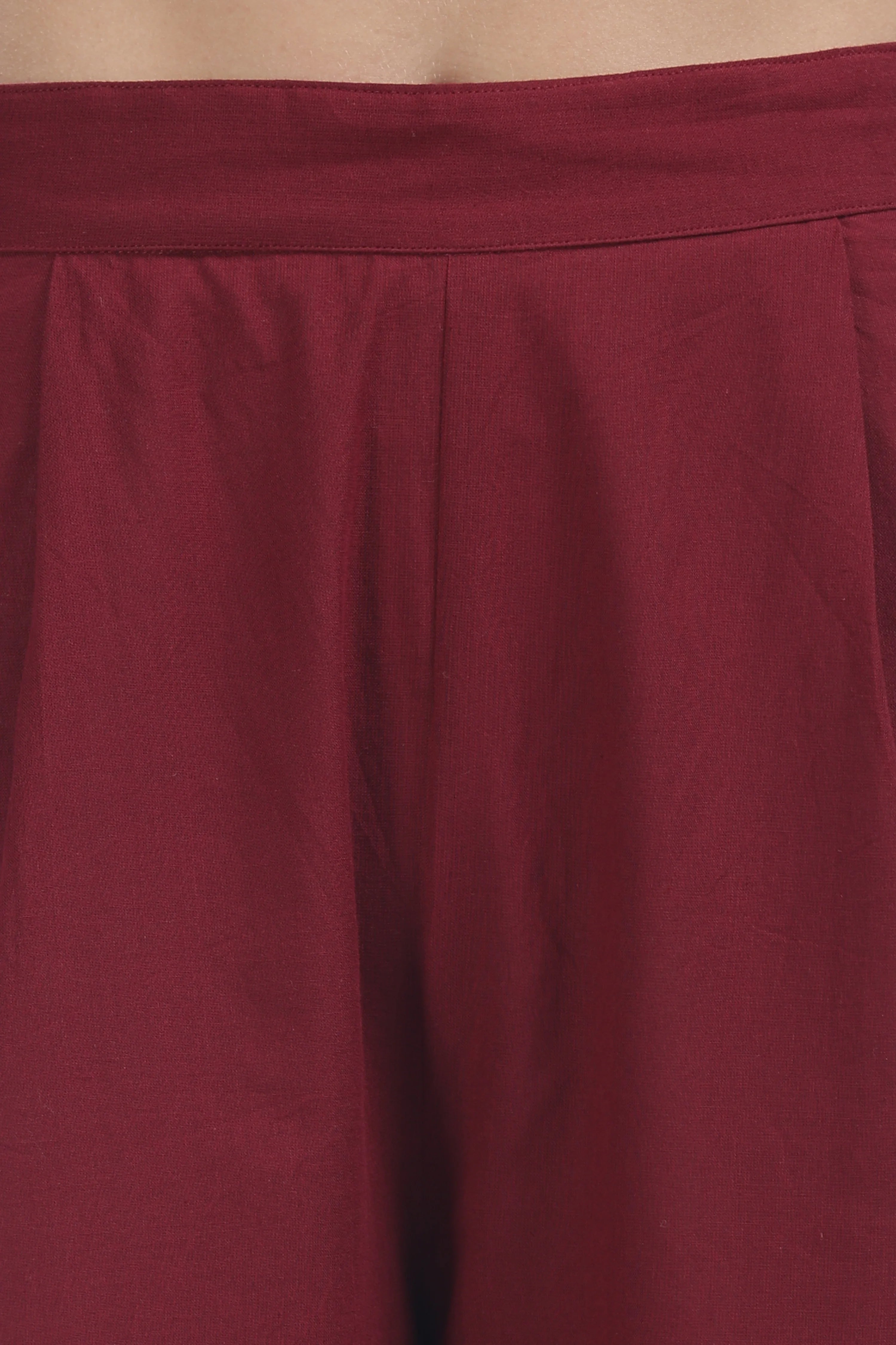 SOUK KALI CO-ORD SET MAROON Tulen