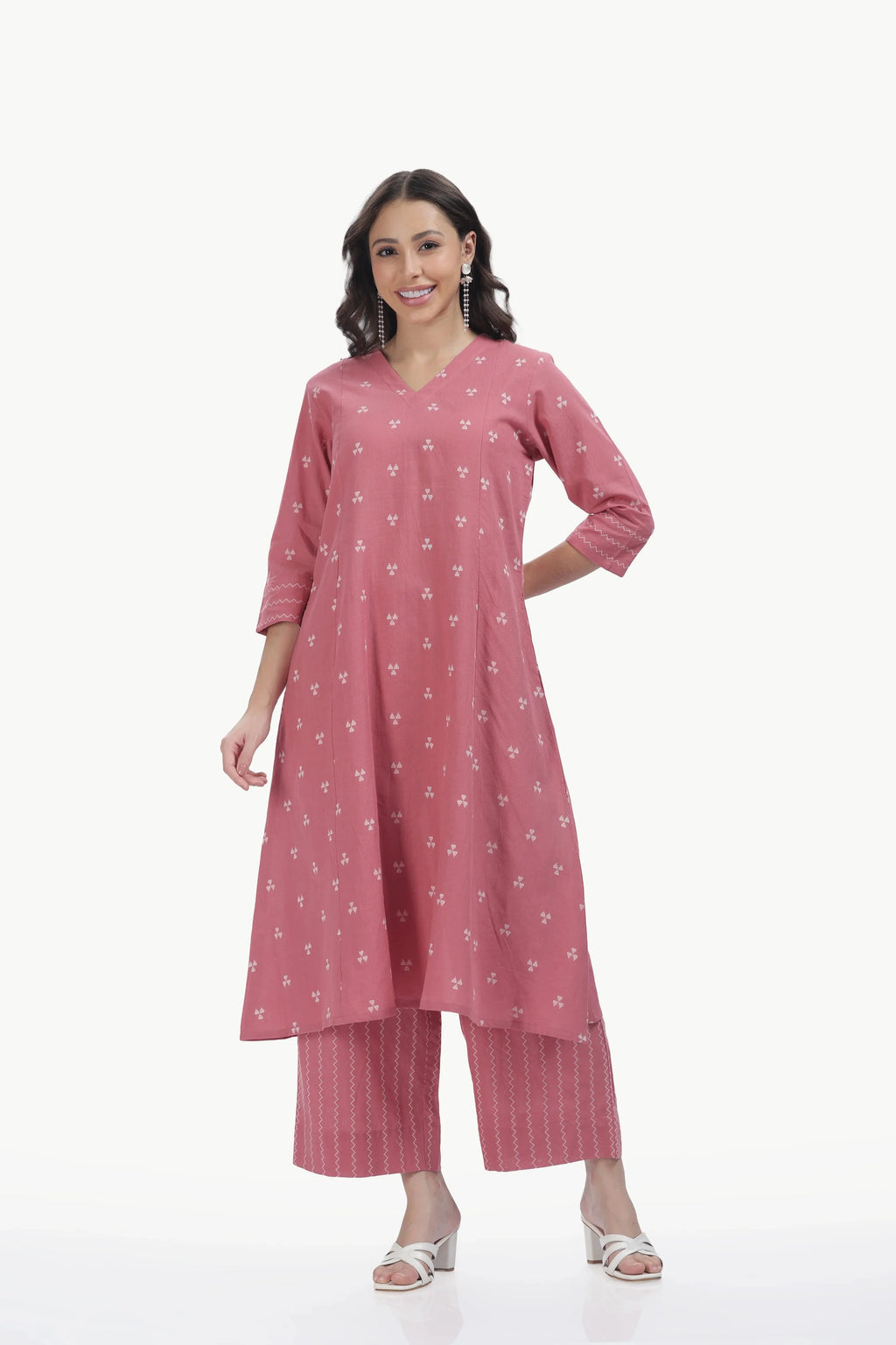 SOUK KALI CO-ORD SET DUSTY ROSE Tulen