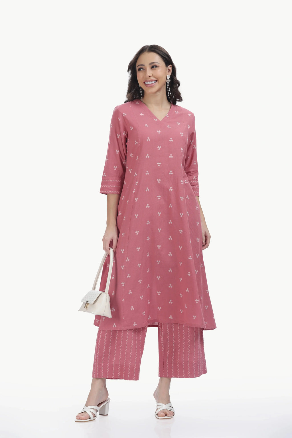 SOUK KALI CO-ORD SET DUSTY ROSE Tulen