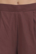 SOUK ELAN CO-ORD SET COFFEE-BROWN Tulen