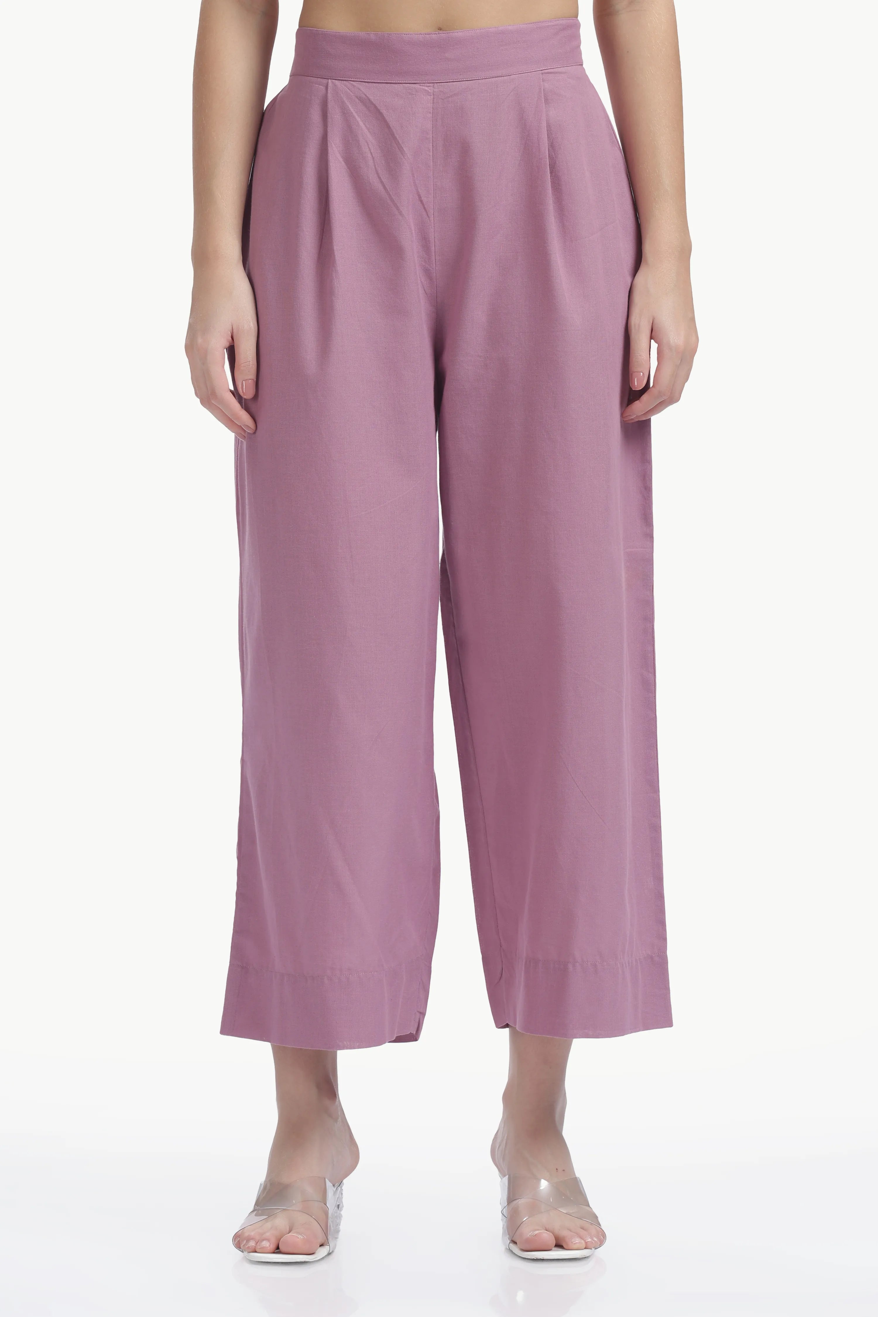 SOUK ZARAAHA CO-ORD SET MAUVE PINK