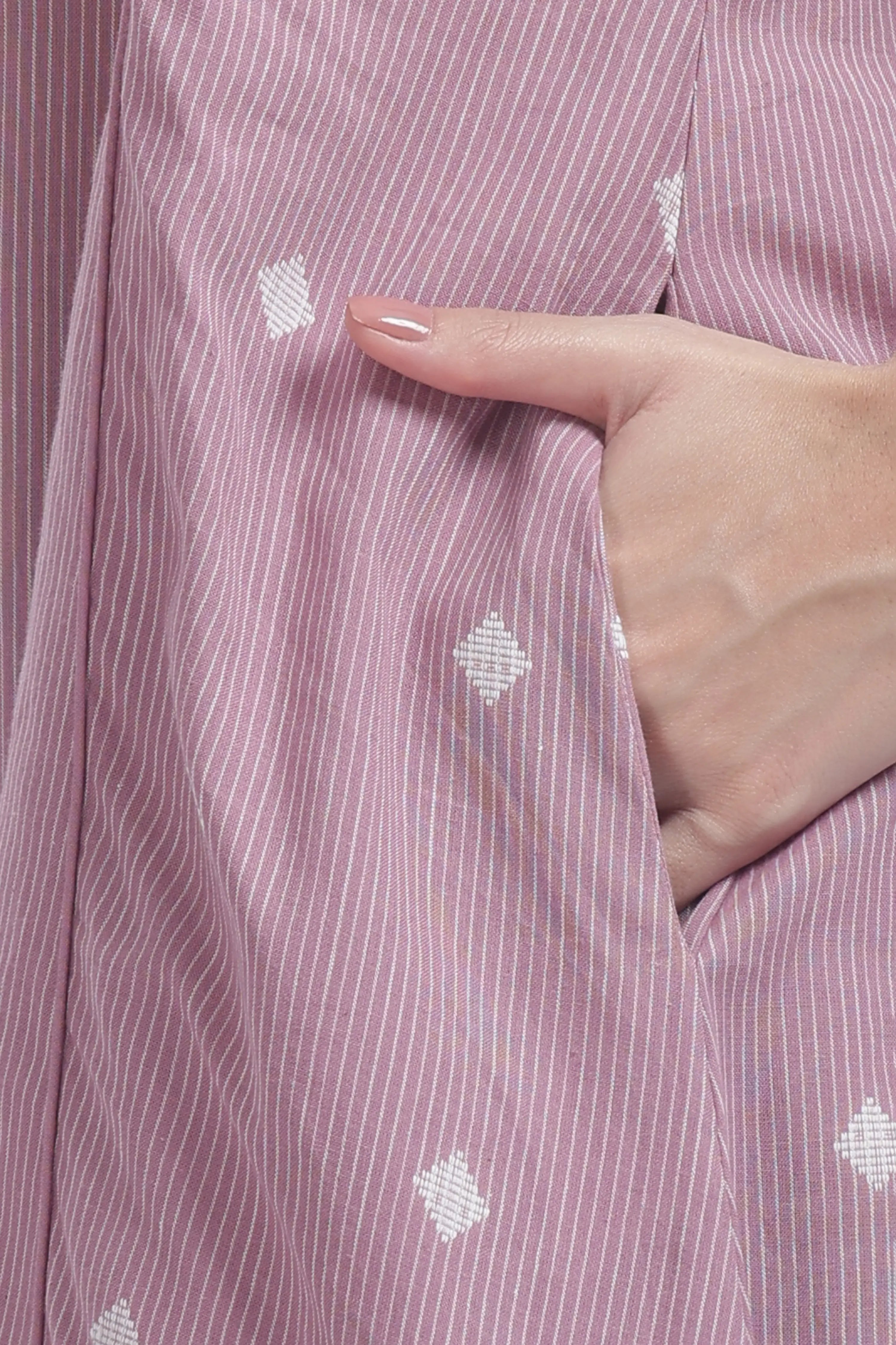 SOUK ZARAAHA CO-ORD SET MAUVE PINK