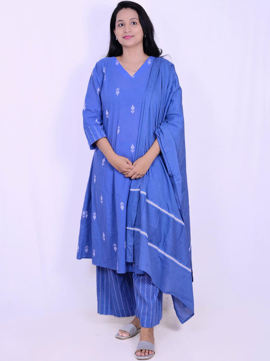 Violet kali kurta