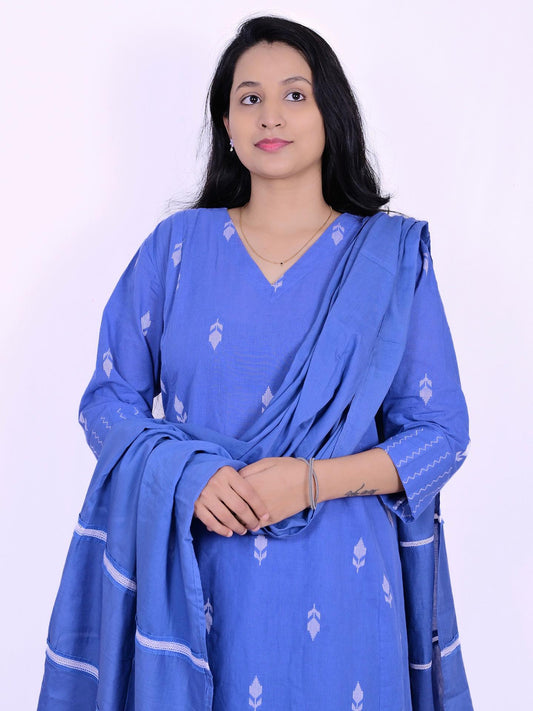 Violet kali kurta