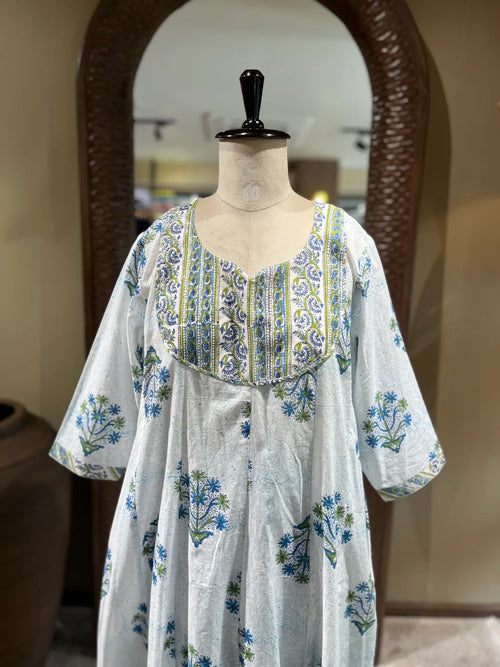 ANARKALI KURTI SET
