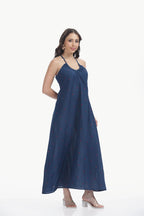 HANDLOOM JAMDHANI MAXI DRESS Tulen