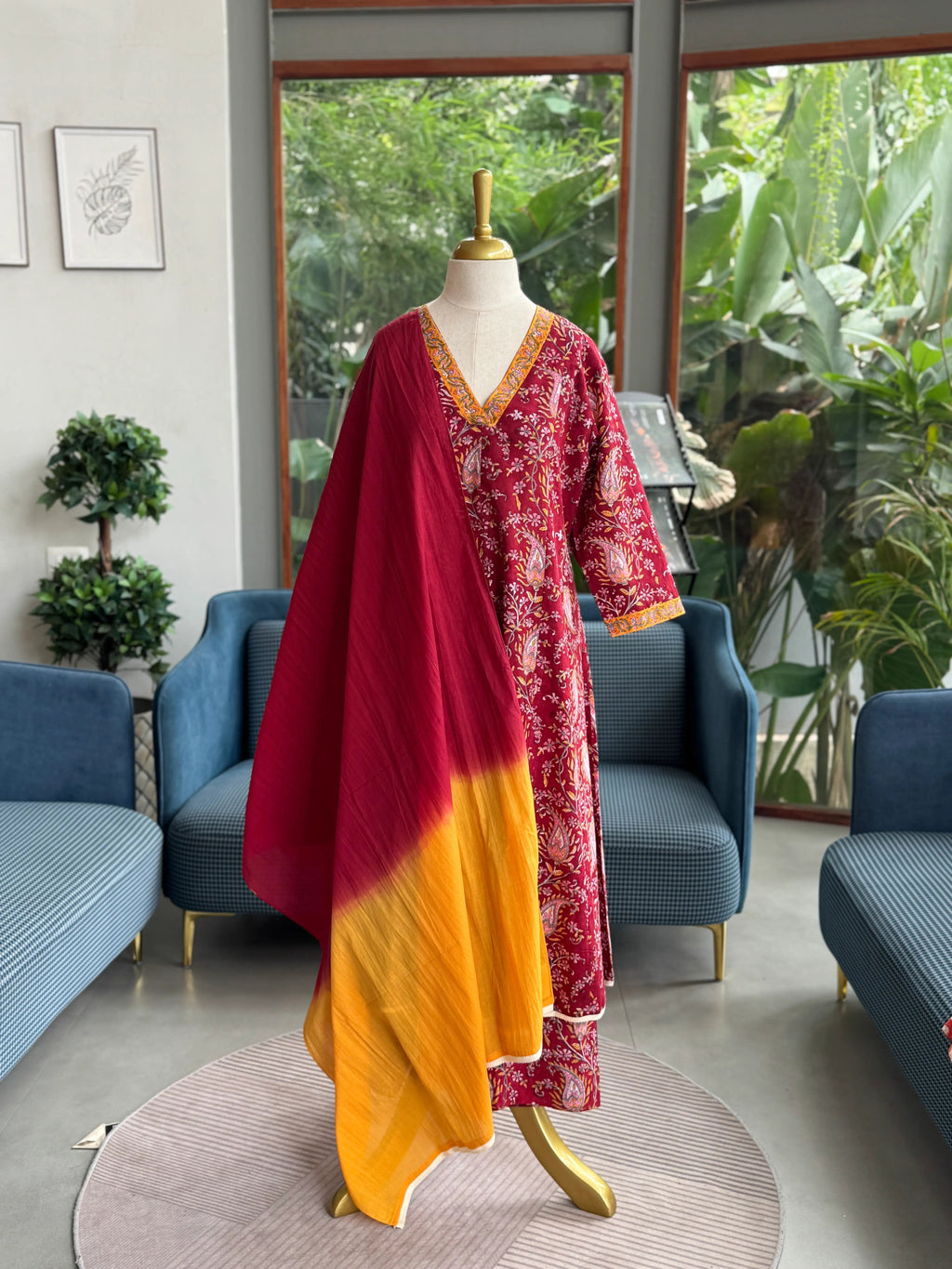 NILA ANARKALI SET Tulen