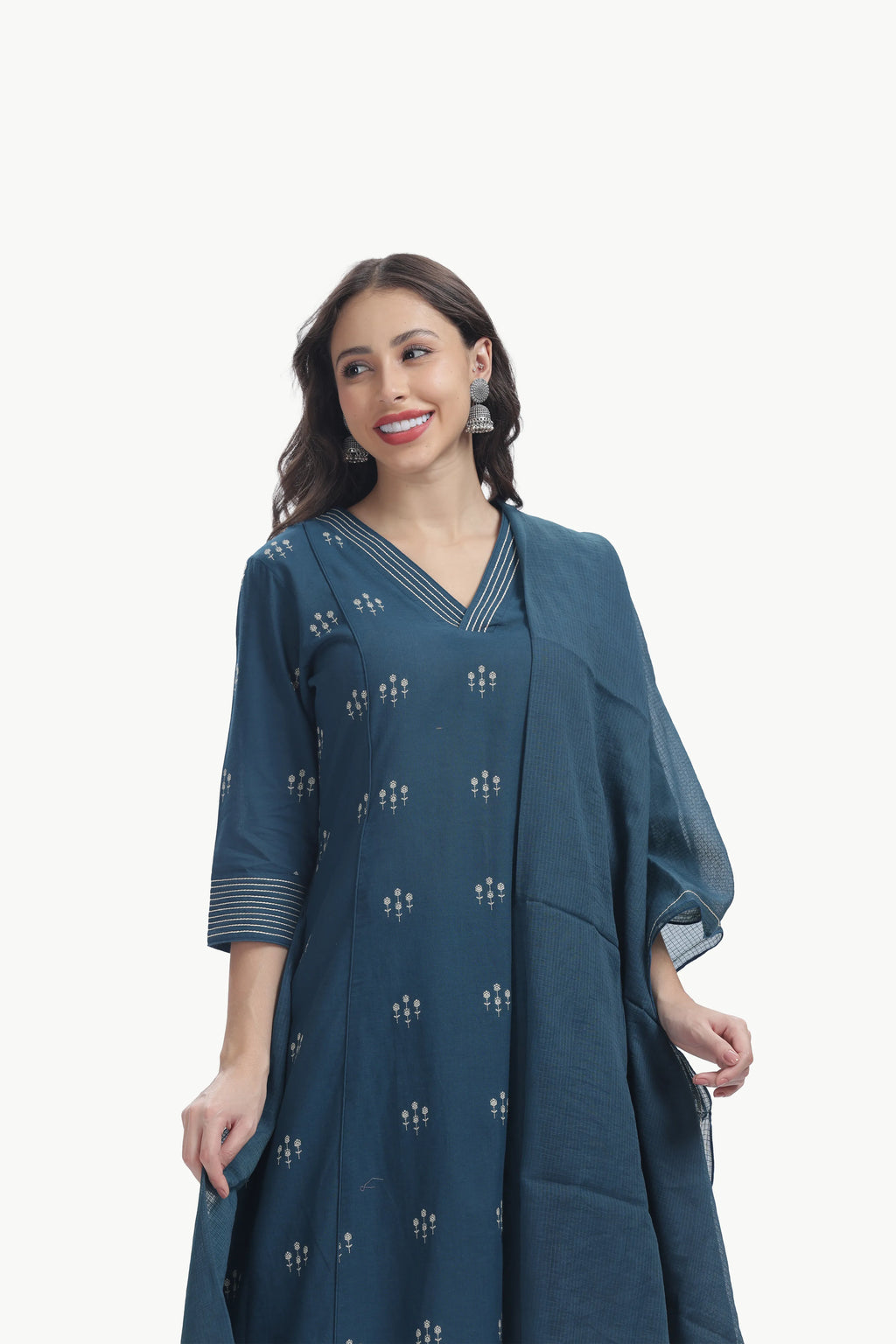 ZARAAH CO-ORD SET BLUE