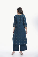 ZARAAH CO-ORD SET BLUE