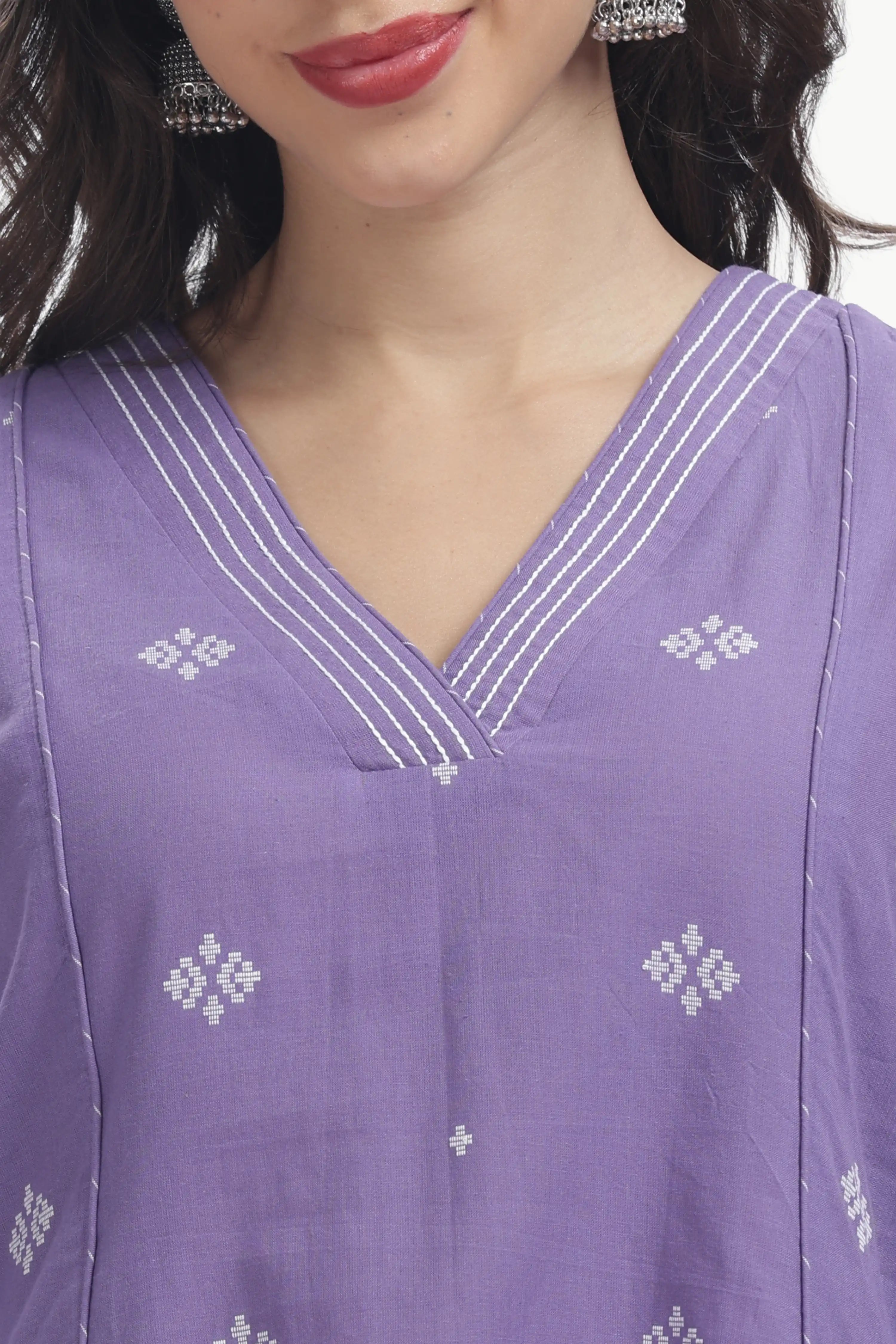 ZRAAHA KURTI SET