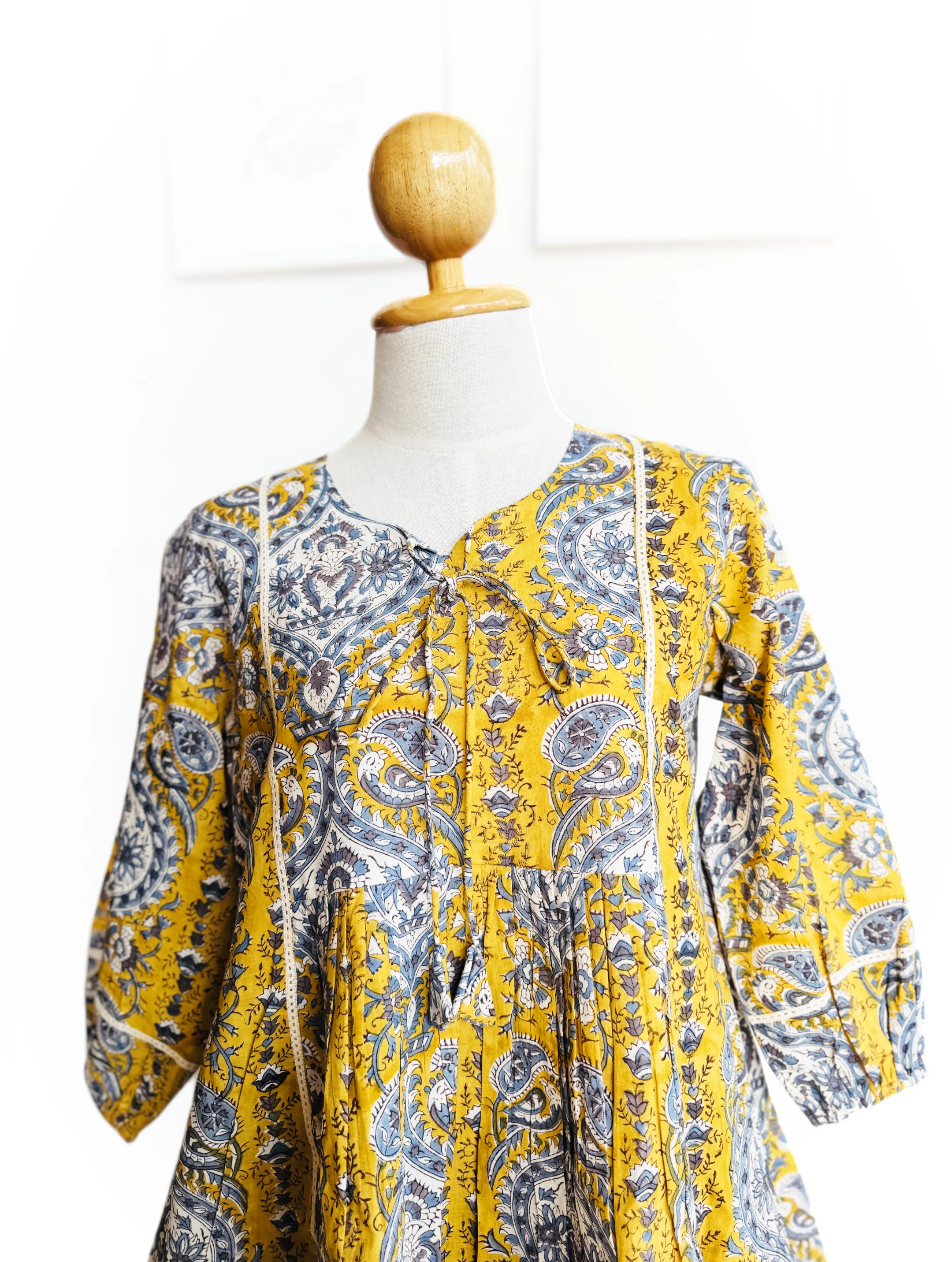 KYRA TUNIC MUSTARD YELLOW
