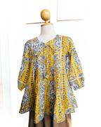 KYRA TUNIC MUSTARD YELLOW
