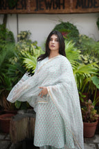 BLOCK KALI SET - MINT GREEN FLORAL PRINT