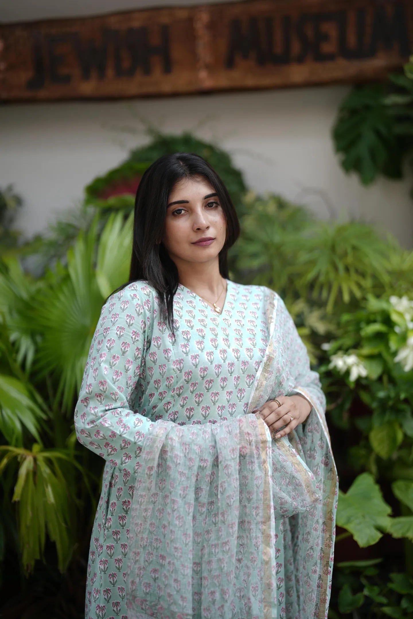 BLOCK KALI SET - MINT GREEN FLORAL PRINT