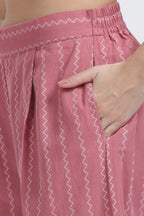 ERA KURTI SET TEAL GREEN