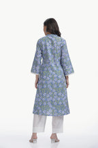 LAYA KURTI SET BLUE Tulen
