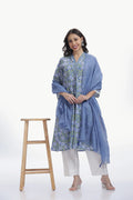 LAYA KURTI SET BLUE Tulen