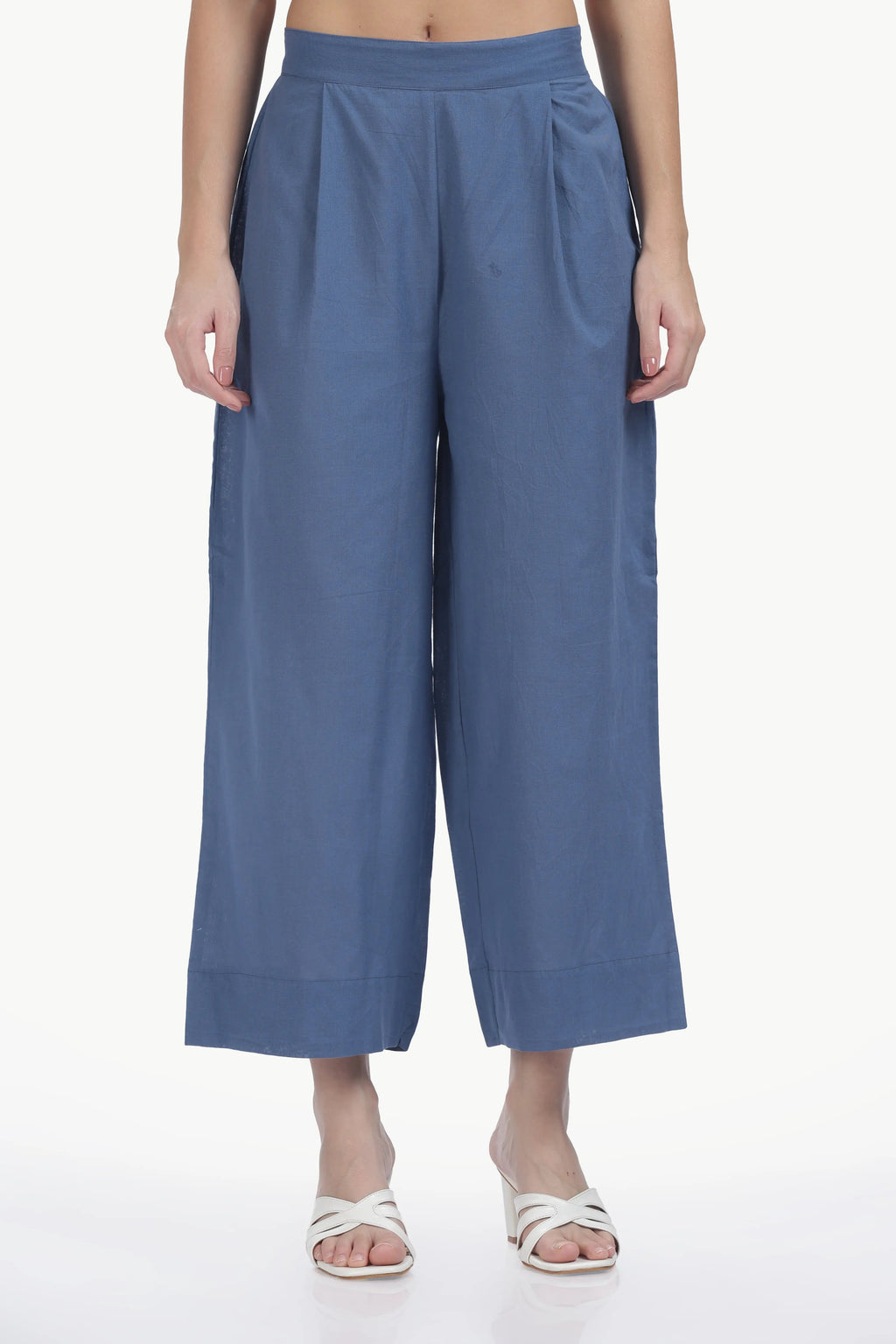 SOUK ELAN CO-ORD SET STEEL BLUE Tulen