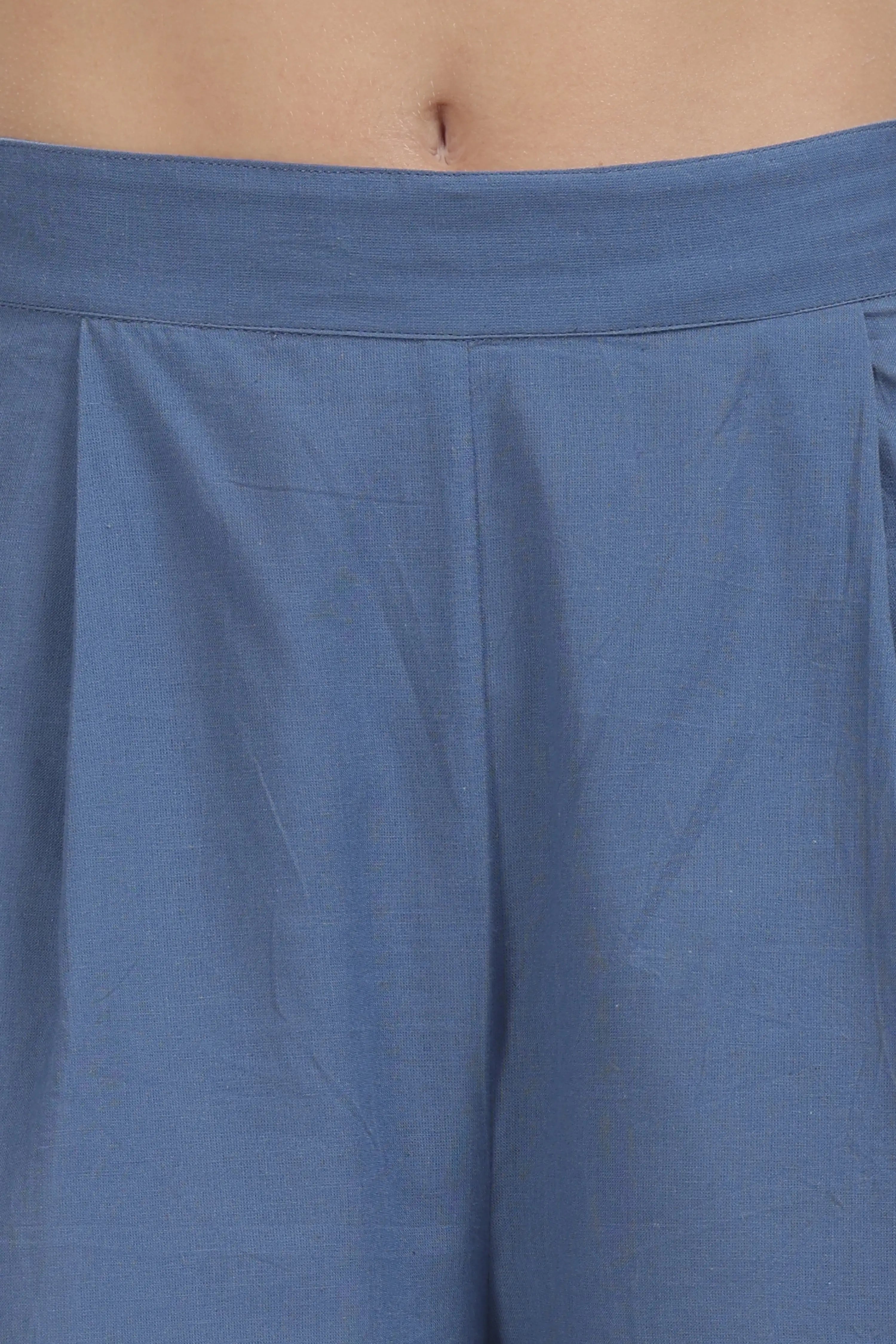 SOUK ELAN CO-ORD SET STEEL BLUE Tulen