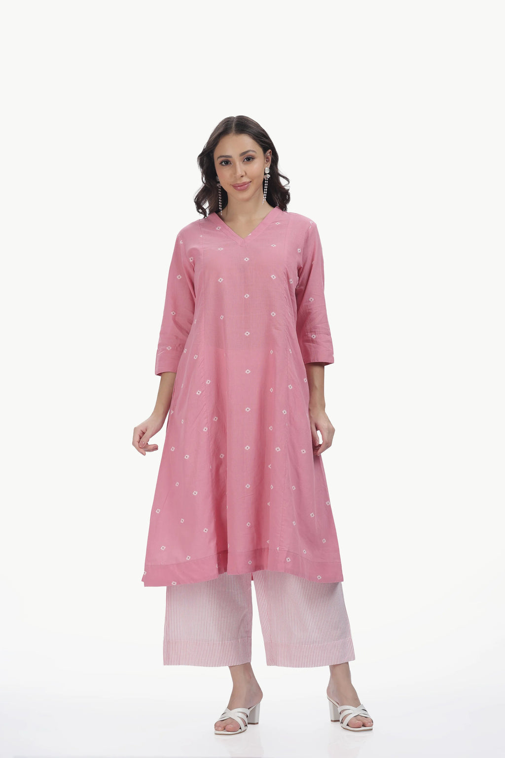SOUK KALI CO-ORD SET WARM PEACH Tulen