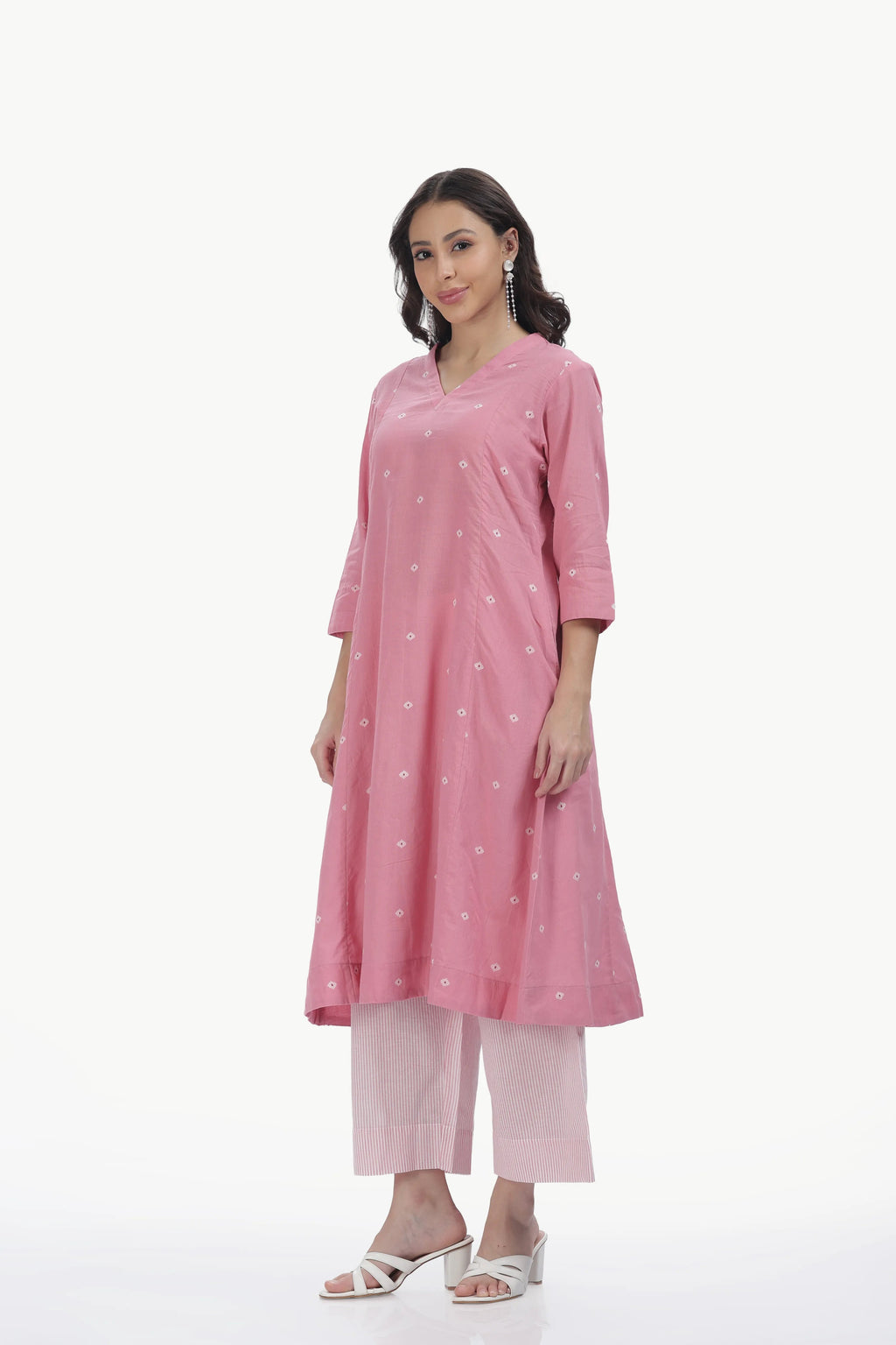 SOUK KALI CO-ORD SET WARM PEACH Tulen