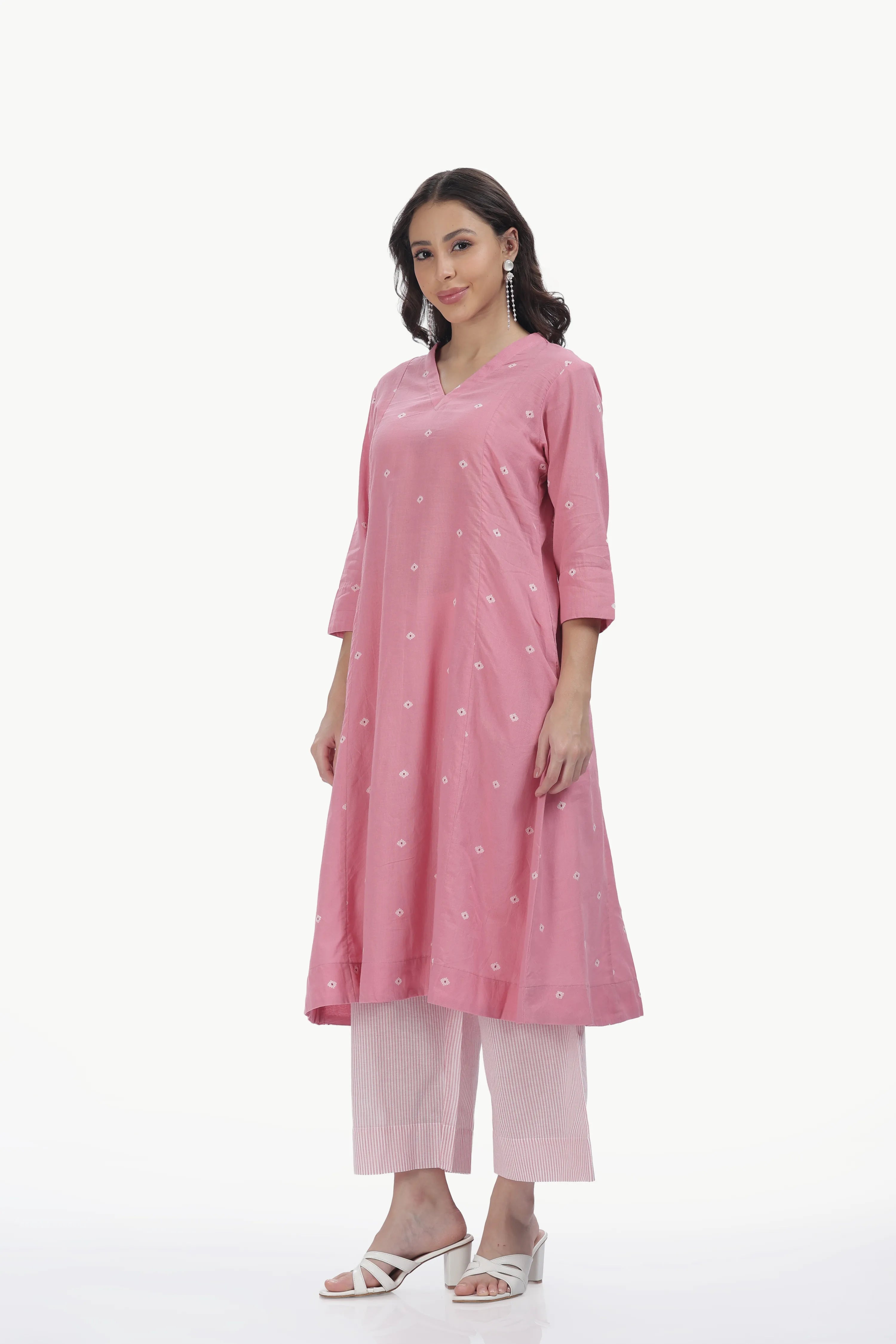 SOUK KALI CO-ORD SET WARM PEACH Tulen