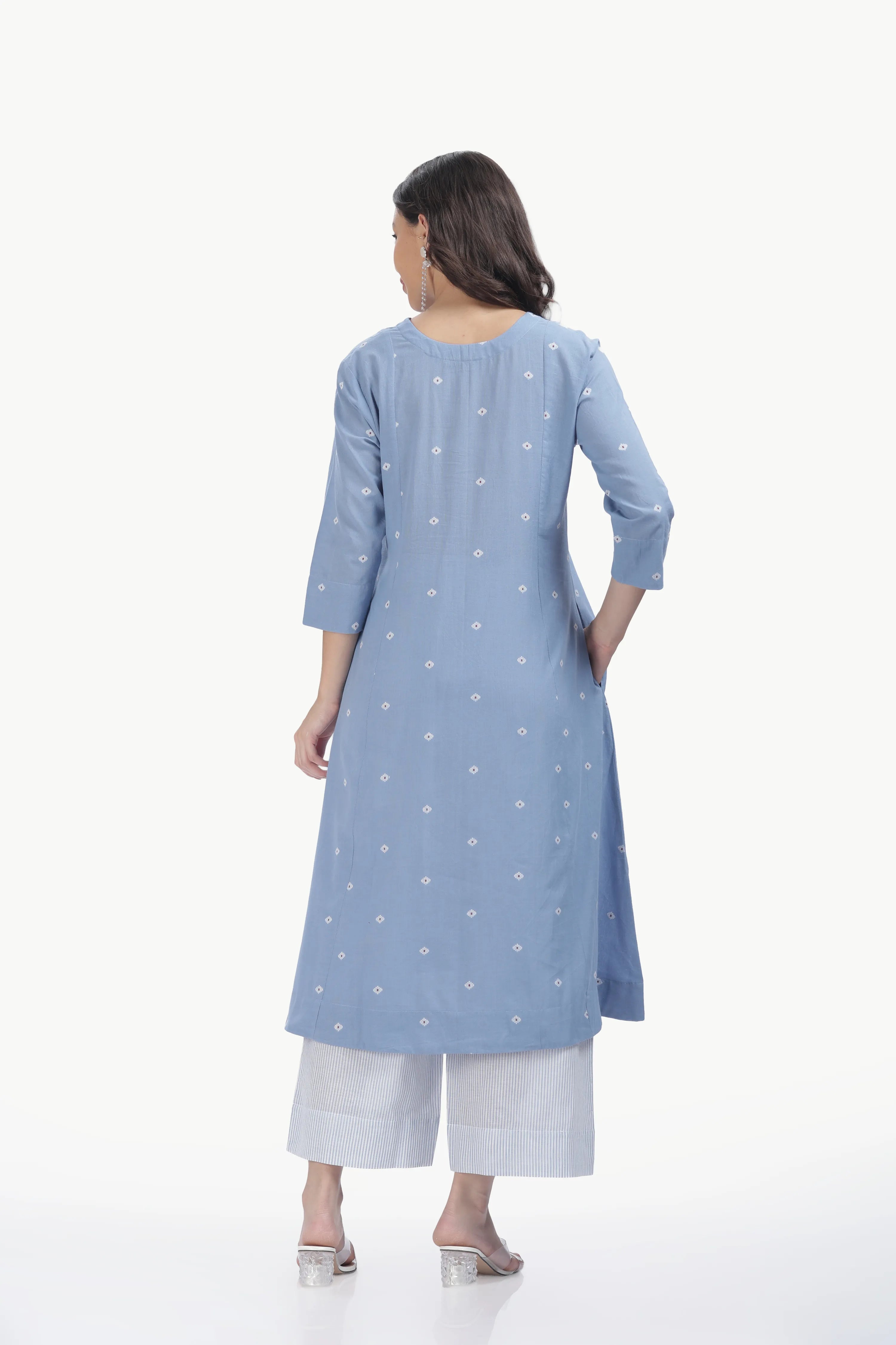 SOUK KALI CO-ORD SET POWDER BLUE Tulen