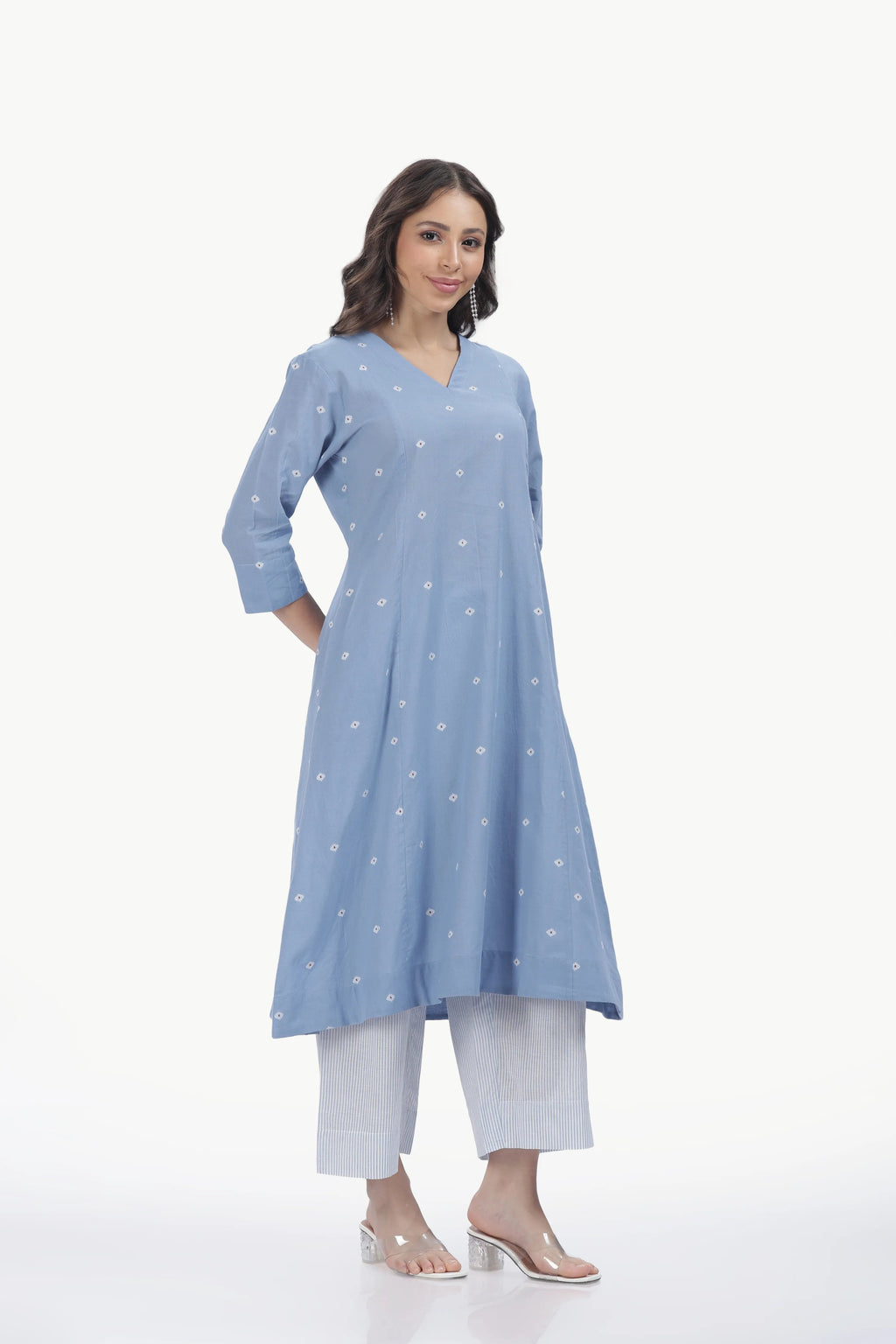 SOUK KALI CO-ORD SET POWDER BLUE Tulen