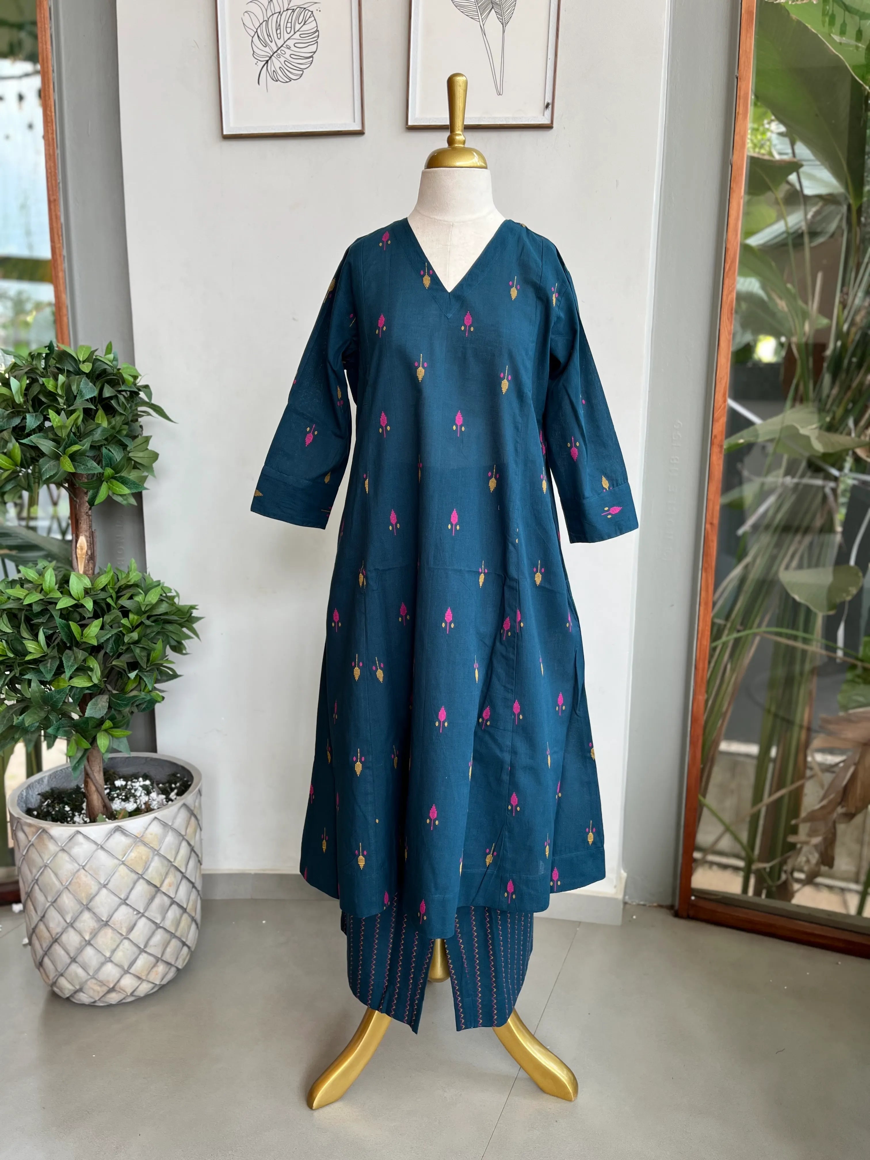 SOUK KALI CO-ORD SET BLUE Tulen