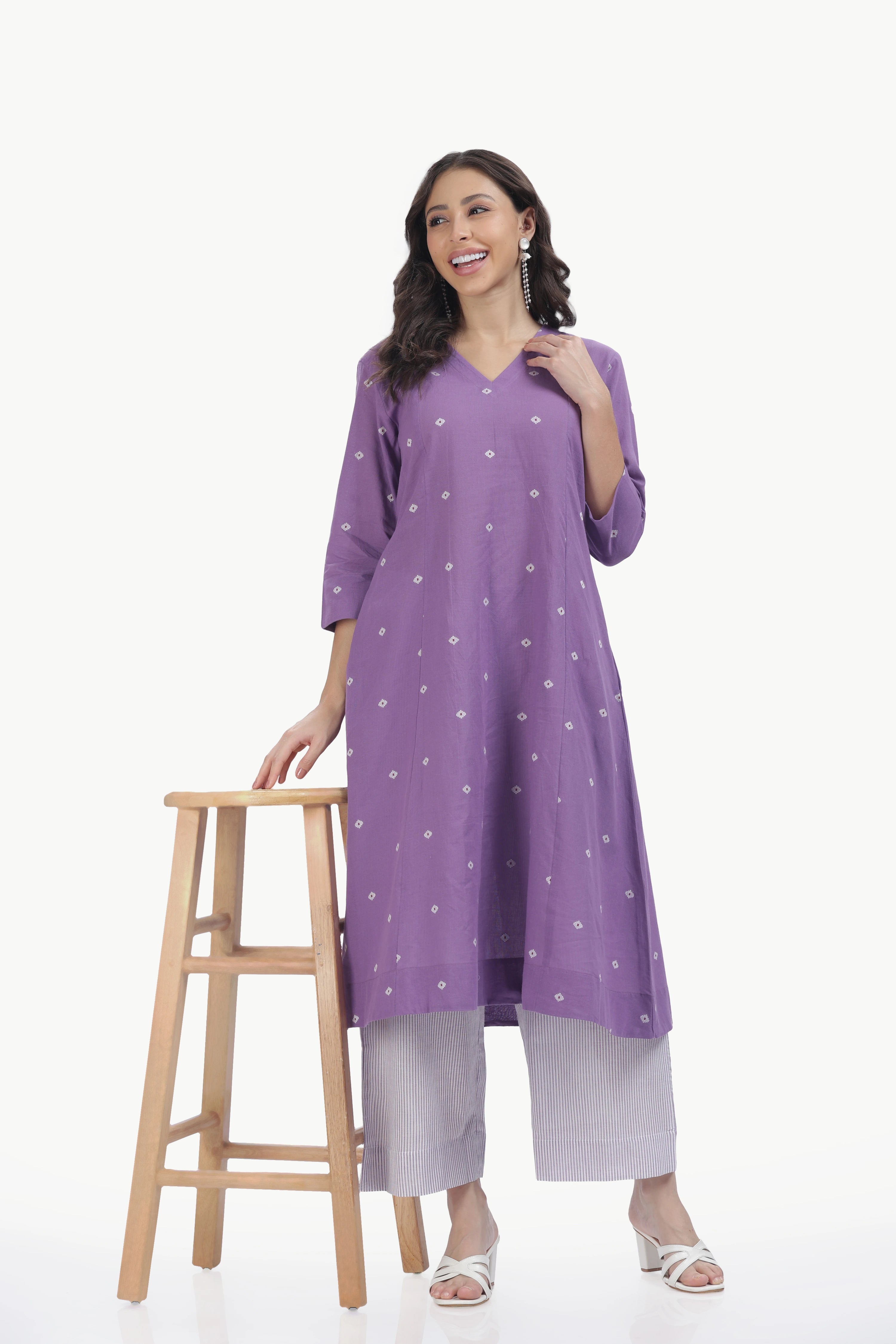SOUK KALI CO-ORD SET LAVENDER Tulen