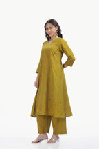 SOUK KALI CO-ORD SET MUSTARD YELLOW Tulen