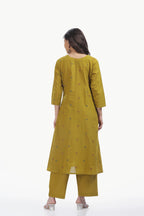 SOUK KALI CO-ORD SET MUSTARD YELLOW Tulen