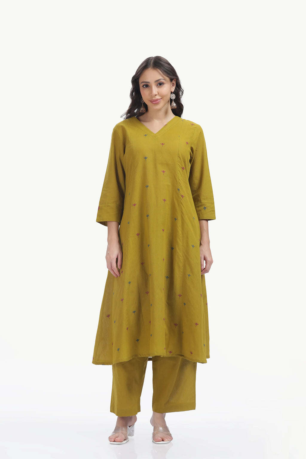 SOUK KALI CO-ORD SET MUSTARD YELLOW Tulen