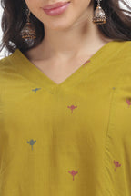 SOUK KALI CO-ORD SET MUSTARD YELLOW Tulen