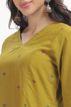 SOUK KALI CO-ORD SET MUSTARD YELLOW Tulen