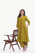 SOUK KALI CO-ORD SET MUSTARD YELLOW Tulen