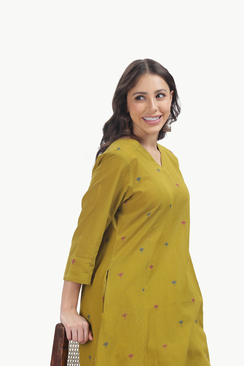 SOUK KALI CO-ORD SET MUSTARD YELLOW Tulen