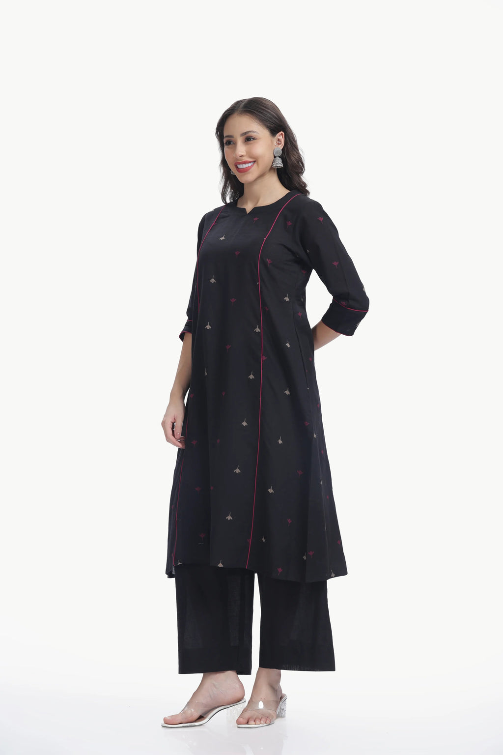 SOUK NIRA CO-ORD SET DEEP RICH WINE Tulen