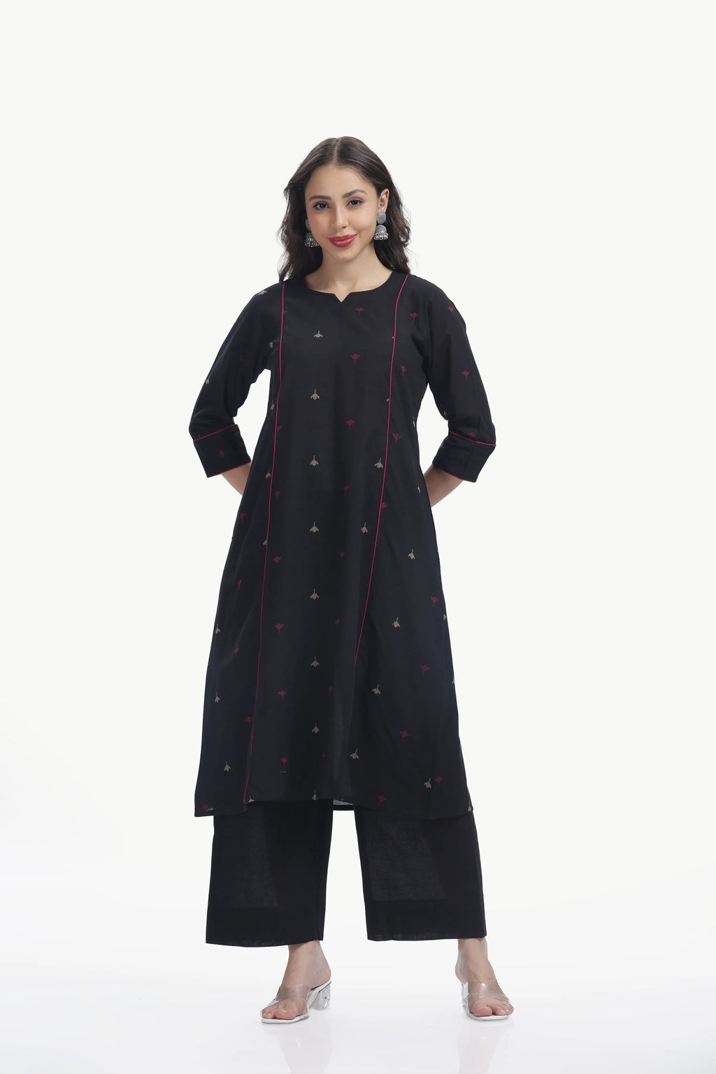 SOUK NIRA CO-ORD SET DEEP RICH WINE Tulen