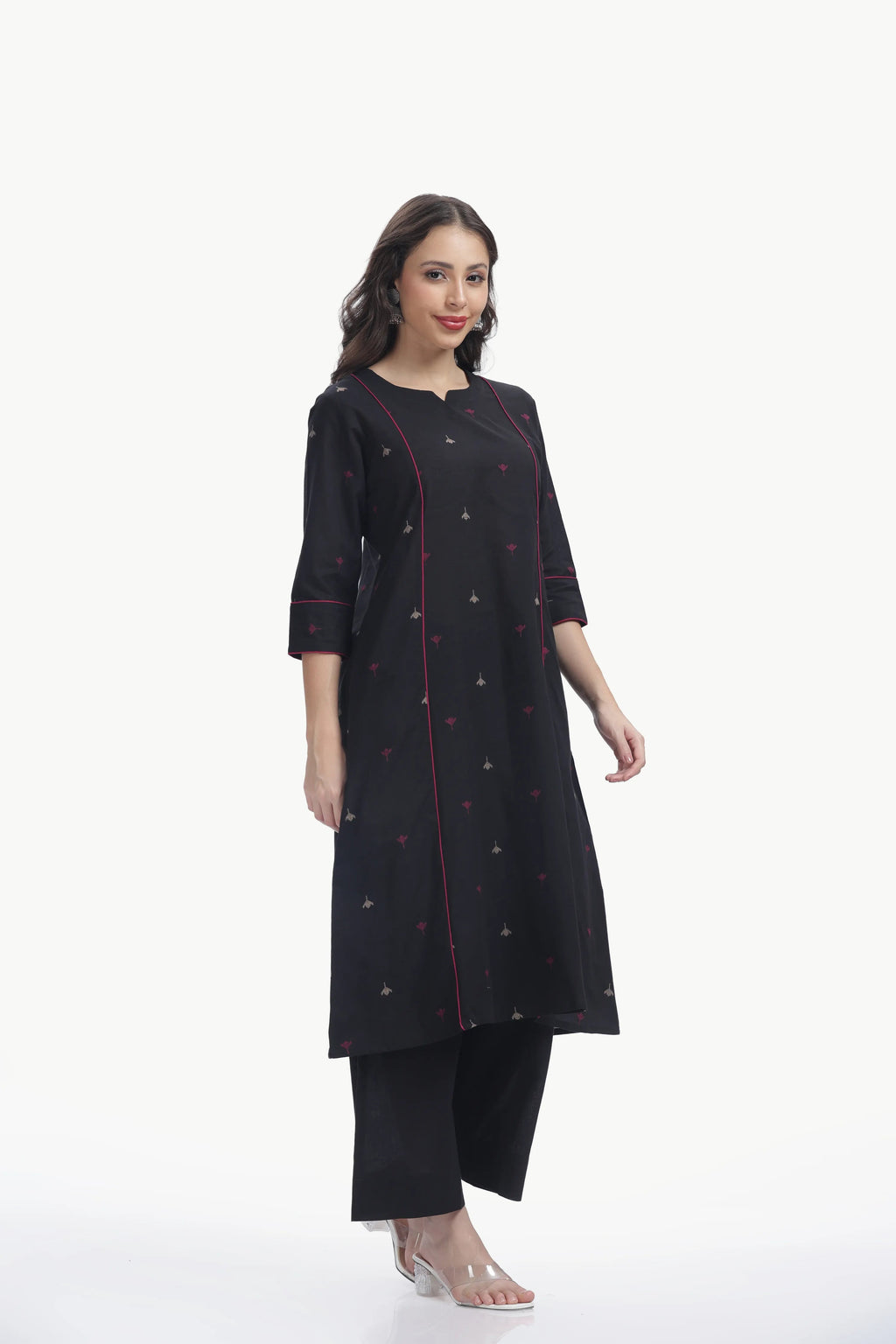 SOUK NIRA CO-ORD SET DEEP RICH WINE Tulen
